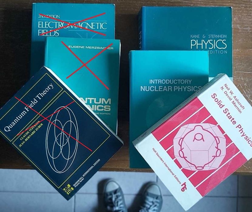Livros Física, nível Universitário avançado