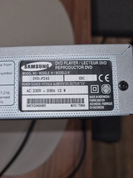 Leitor DVD Samsung