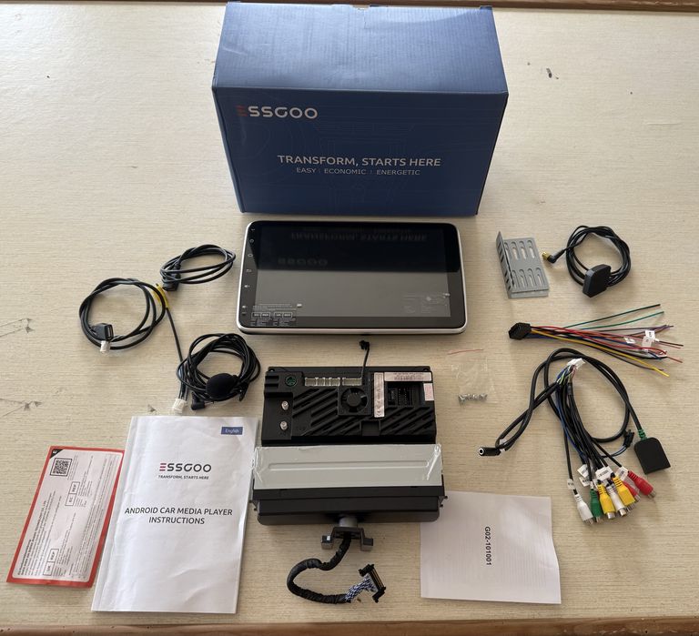 Radio android 15 - 1 din - 6GB ram 128gb rom