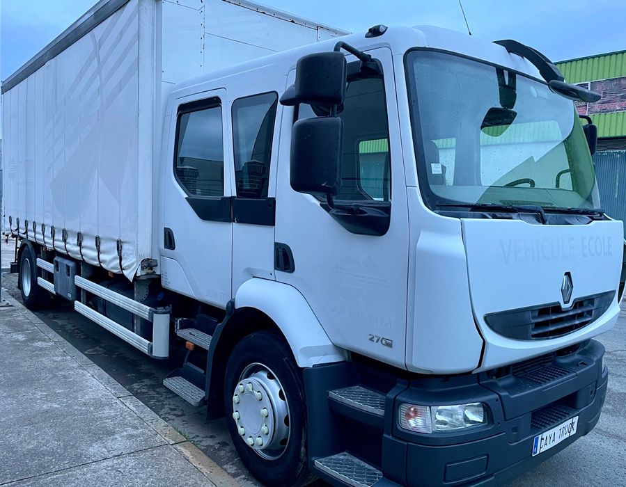 CAMIAO ESCOLA DE CONDUÇAO RENAULT 270 DXI 6 LUGARES CABINE DUPLA