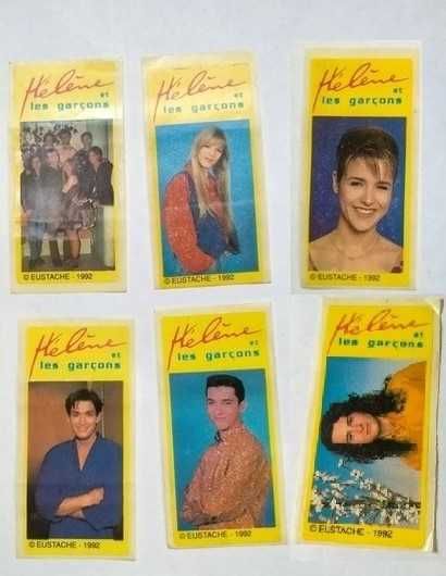 наклейки вкладыши фантики от жевательной резинки