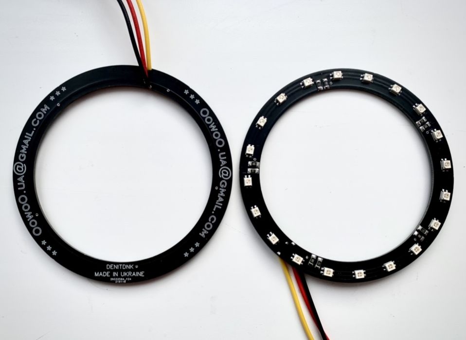 Passat B6 LED кільця в фонарі VW Golf, VW Jetta, OowoO