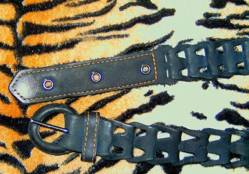 Ремінь з м'якої натуральної шкіри