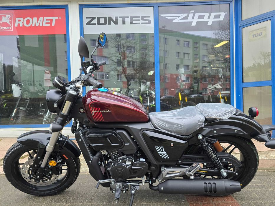 Junak M12 Vintage 400! Styl!Szyk!Na A2!Gwarancja 24m !Serwis!Raty!Leasing!Dowóz!