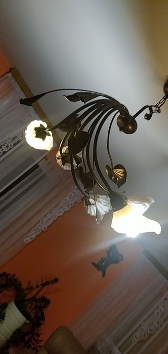 Żyrandol ELLA 5xE14 - malowany ręcznie