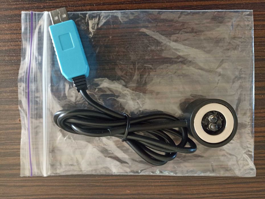 Оптична головка для тарифних електролічильників. Оптоголовка USB