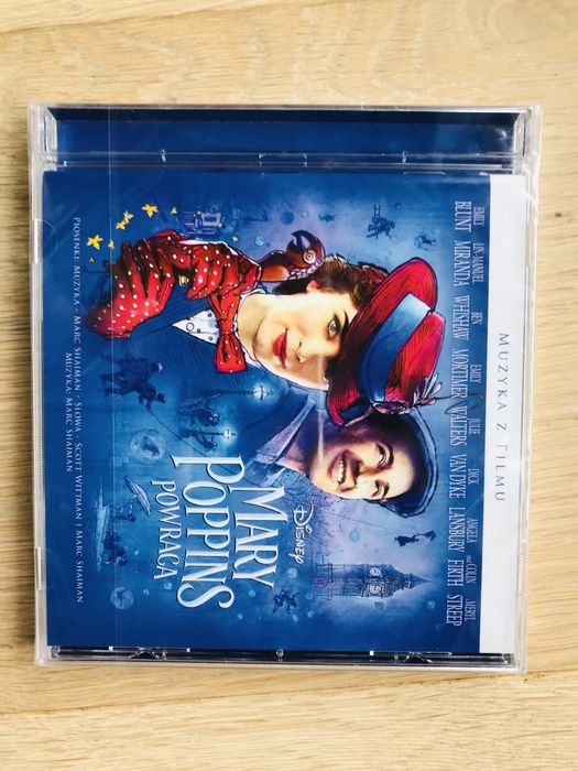 Płyta  cd Mary Poppins powraca. Nowa