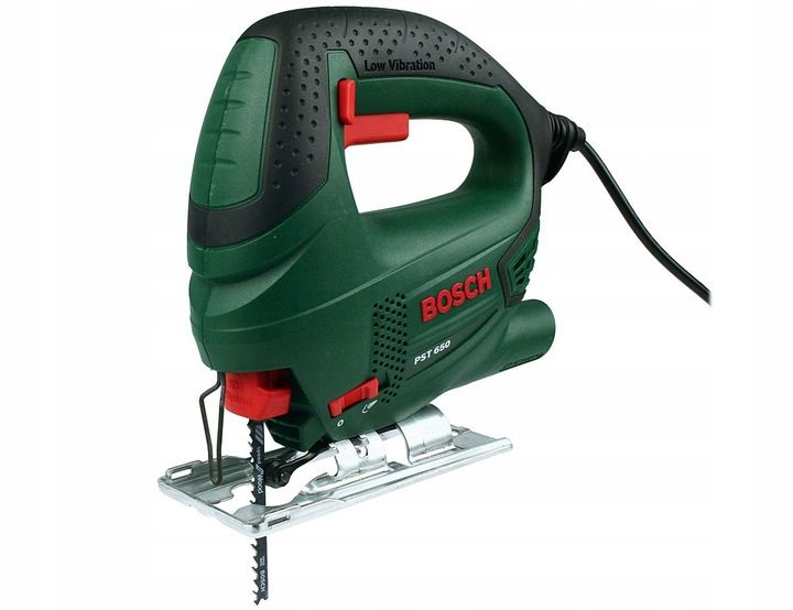 Wyrzynarka 500w Pst 650 Bosch Walizka + 10 Brzeszczotów