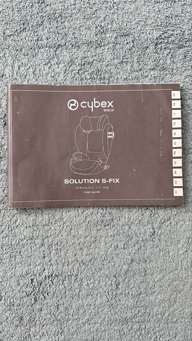 Cybex Gold - solution S-Fix (Grupo 2/3)
