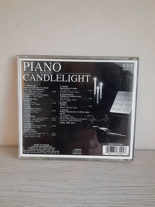 Płyta CD Piano by candlelight disc 3