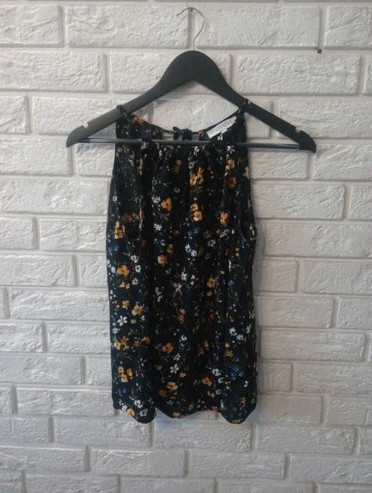Oasis bluzka damska top r.10 38 w kwiatuszki