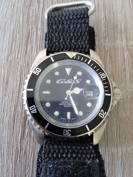Relógio Gordon and Smith water resistant 10mt. Militar vintage