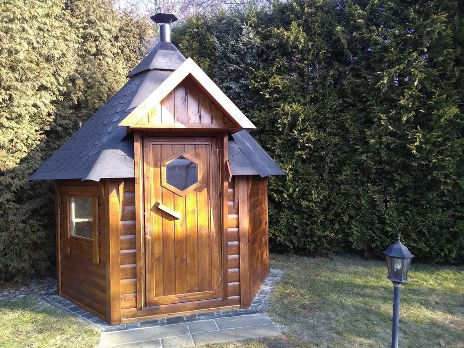 Sauna Ogrodowa Fińska Ruska Bania Sauna 4,5 M2 Kielce