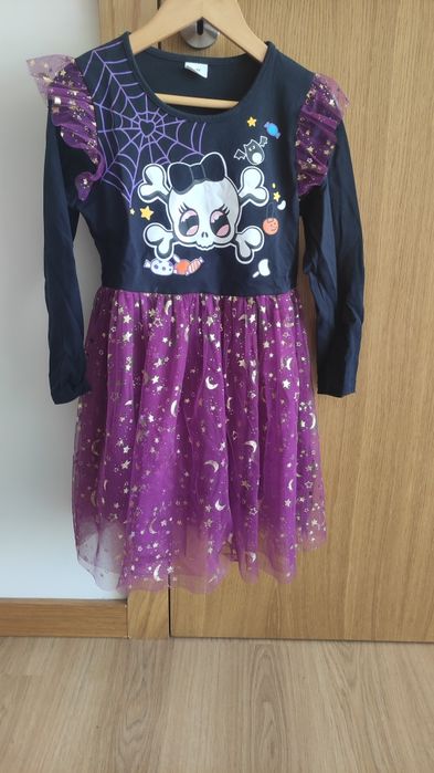 Vestido Halloween menina