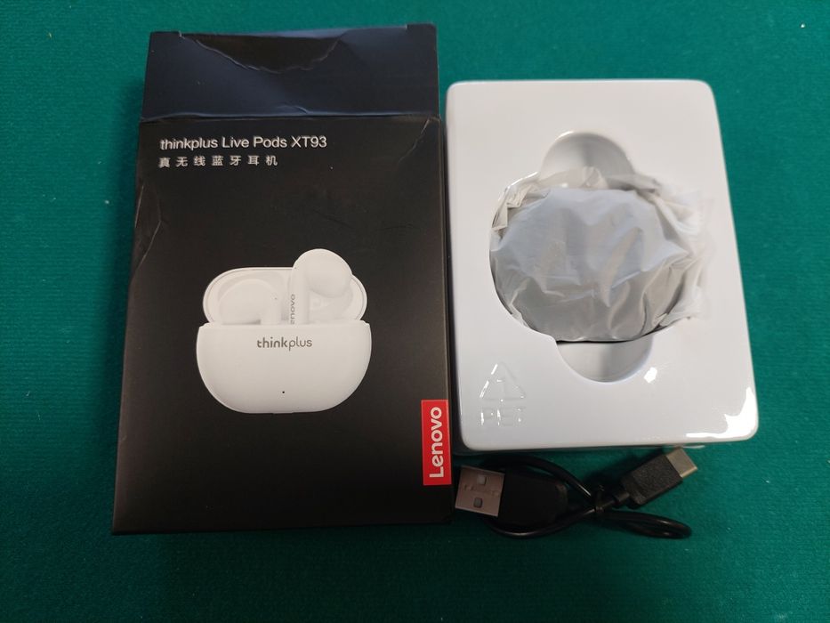 Auriculares tws Lenovo XT93 Preto Piano