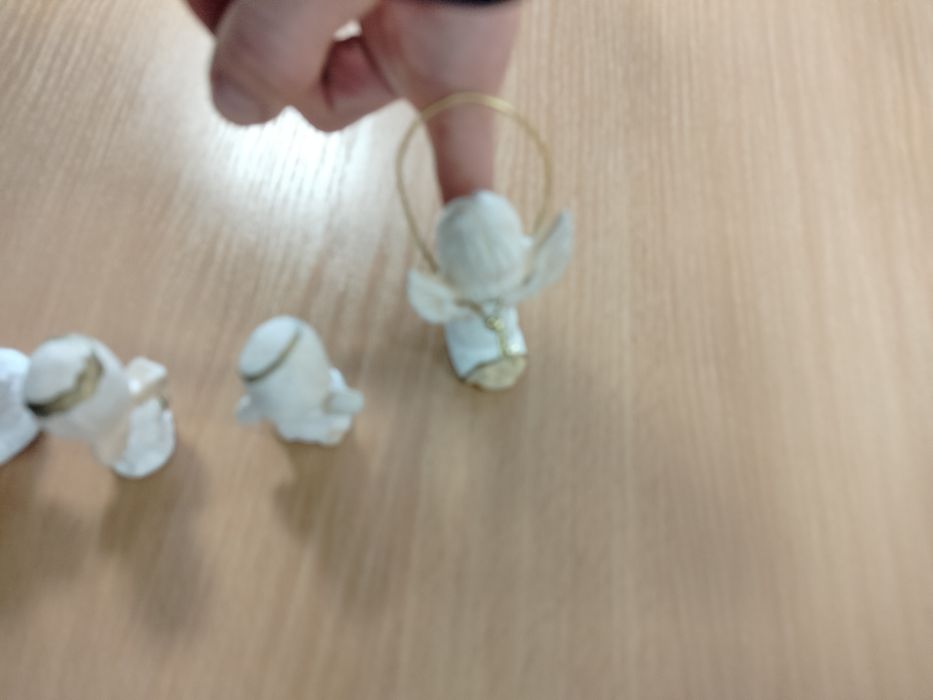 Figurki aniołki razem lub osobno