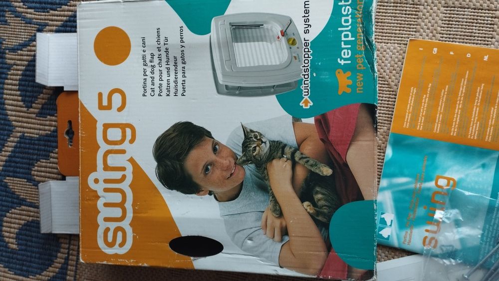 Porta para gatos e cães pequenos