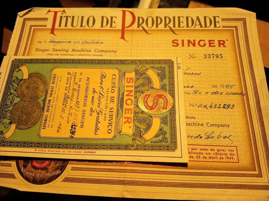 Máquina de costura Singer 337