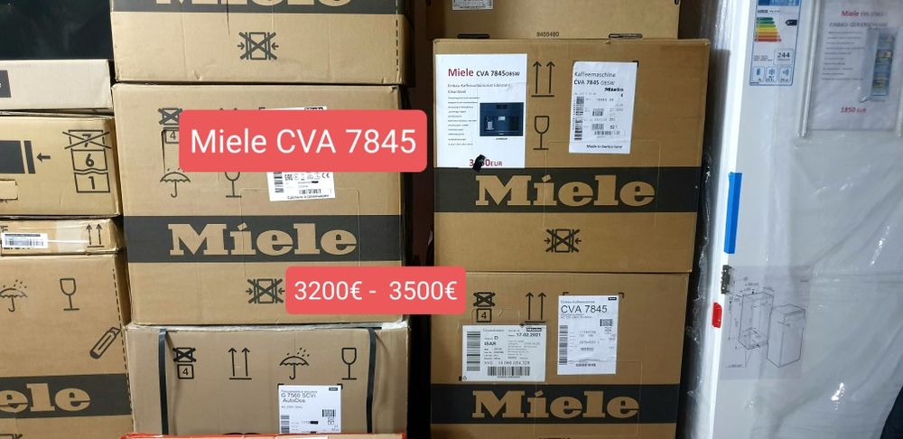 Кофемашина  Miele CVA 7845 /3200€кофеварка три  разных вид кофе в зёрн