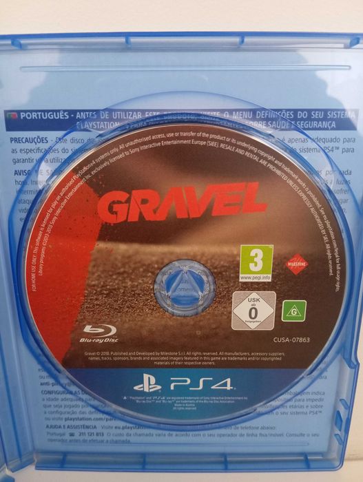 Gravel PS4 PlayStation 4 (tenho mais jogos - aceito retoma de jogos PS1 PS2 e PS3)