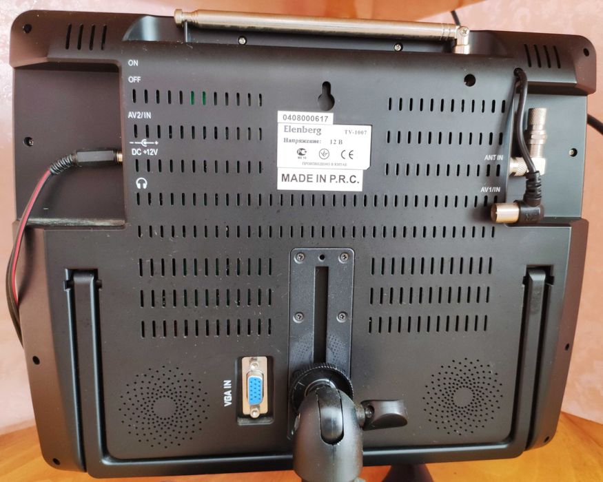 Переносной цветной ТВ ELENBERG