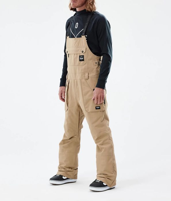 Dope Notorious B.I.B beige beżowe ogrodniczki