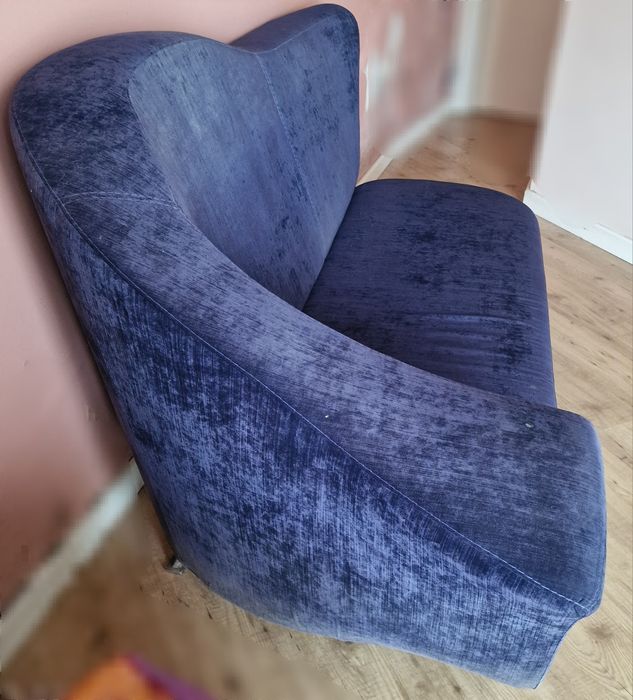 Sofá/chaise longue roxa