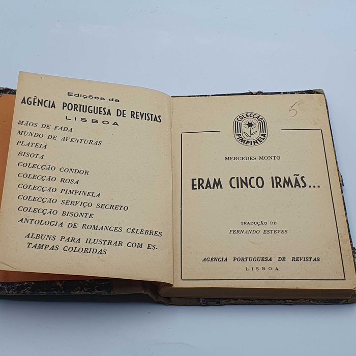 Livro - Mercedes Monto - Eram Cinco Irmâs - PARP