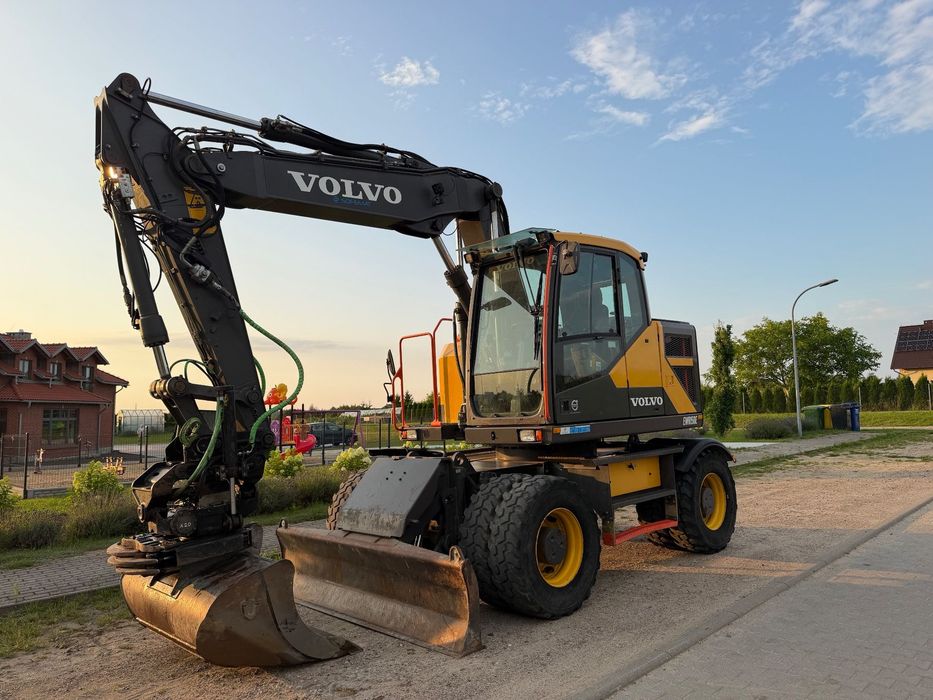 Volvo EWR 150 E  steelwrist rototilt