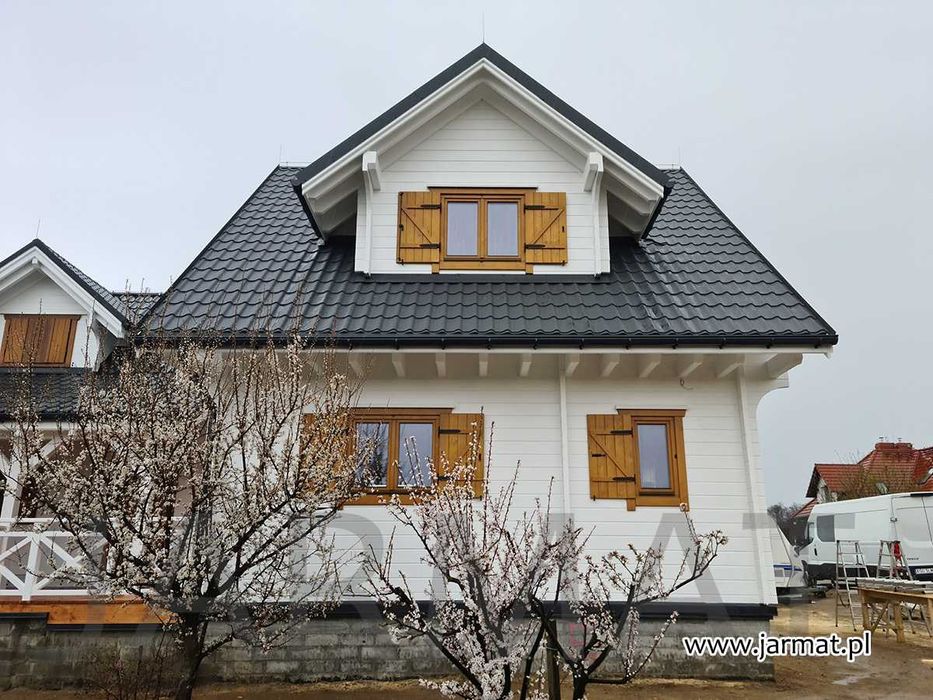 Dom drewniany całoroczny D59 JARMAT.PL BALE Producent