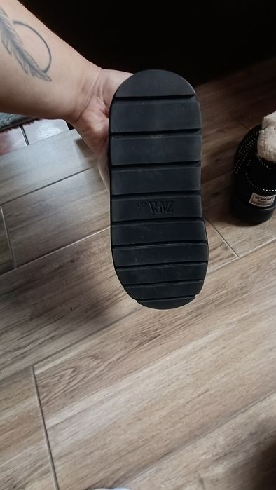 Buty Zara kozaczki śniegowce 33