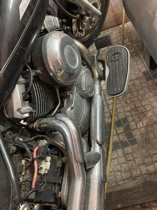 escape yamaha dragstar xvs 650 e muito mais material