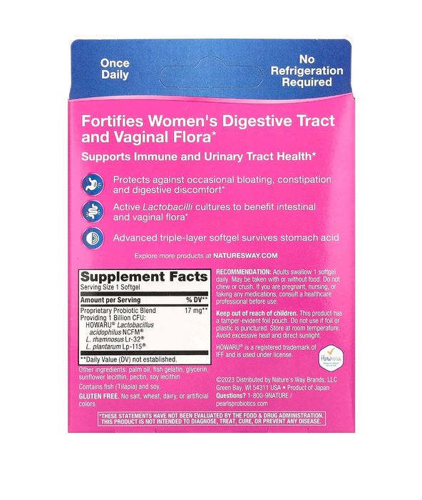 Пробіотики жіночі Nature's Way Probiotic Pearls для жінок, США