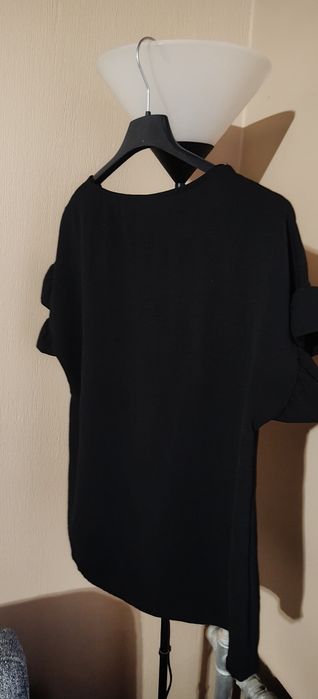 Czarna elegancka bluzeczka