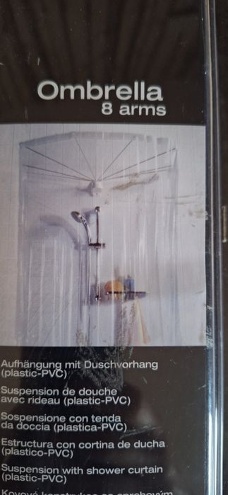 Parawan prysznicowy kabina camper