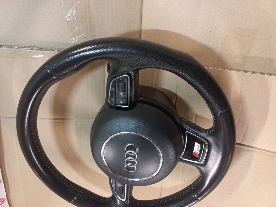 Kierownica kompletna poduszka airbag kierowcy audi a6 c7 a7 sline