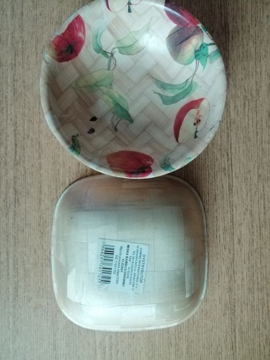 Miseczki bambusowe PRL