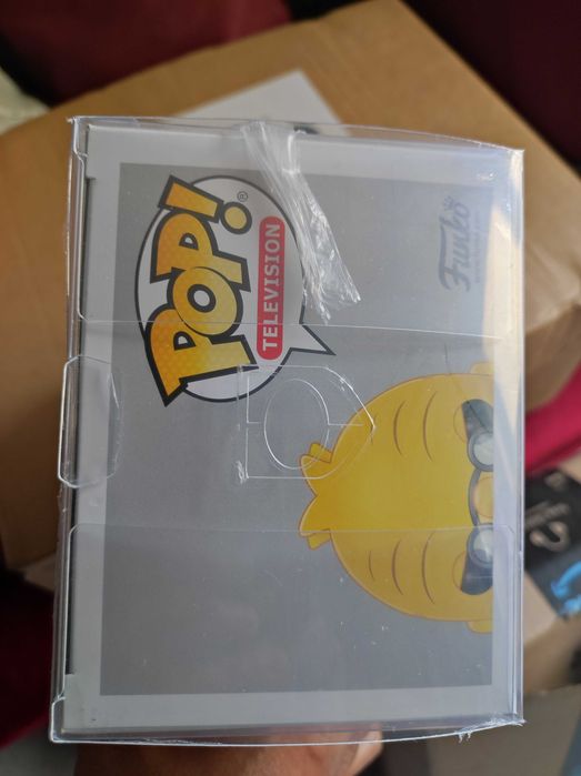Funko Grampa Simpson autografado pelo voice actor Dan Castellaneta