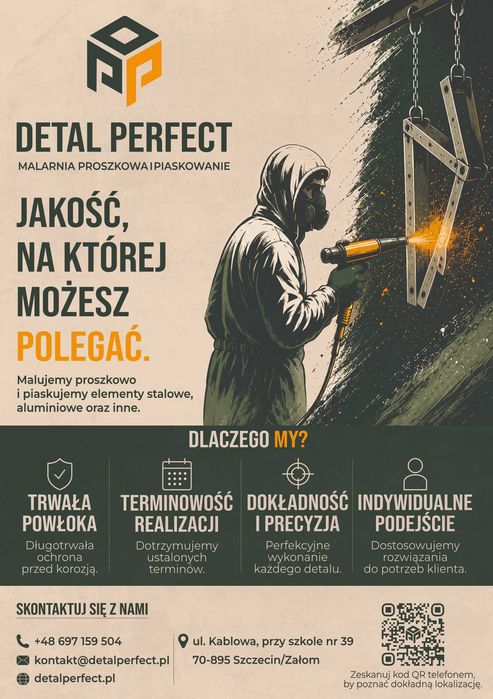 Malowanie proszkowe • Piaskowanie • Szkiełkowanie •  | Szczecin i okolice