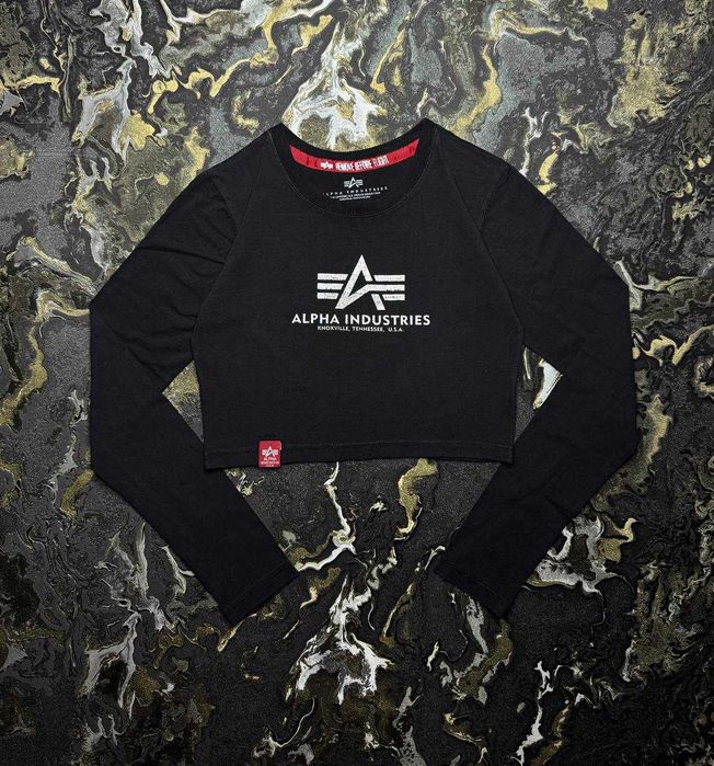 ~Alpha Industries Logo Sweatshirt~