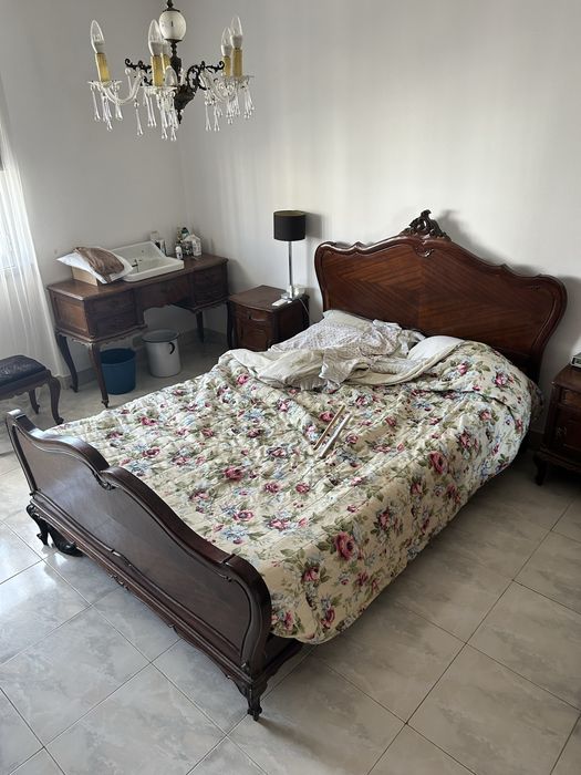 Mobília de quarto casal Queen Anne