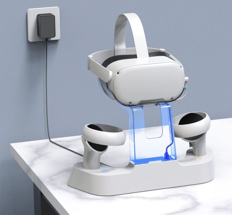 Stacja Ładowania Do Gogli VR Oculus Biała NEXIGO S20