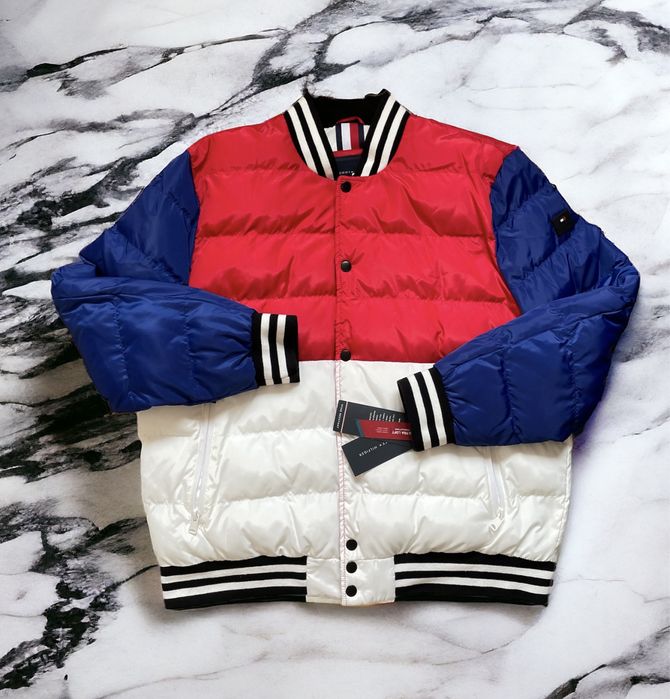 -55%$ XXL 52 Tommy Hilfiger пуховик бомбер куртка парка зимняя ххл