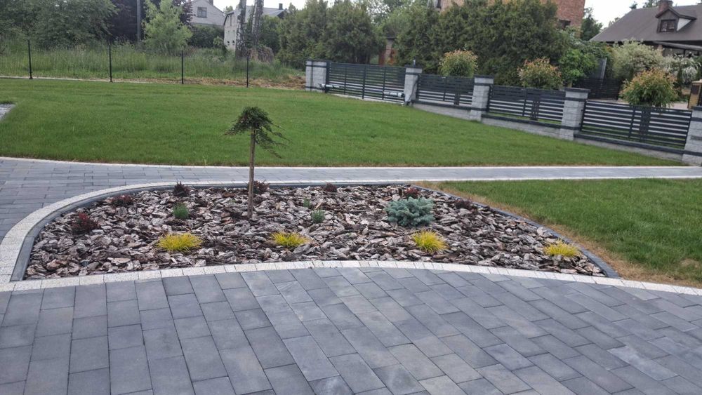 usługi ogrodnicze nasadzenia, koszenia, grabienie,  zakładanie ogrodów