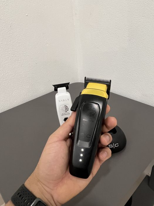 Kit barbeiro maquinas style craft