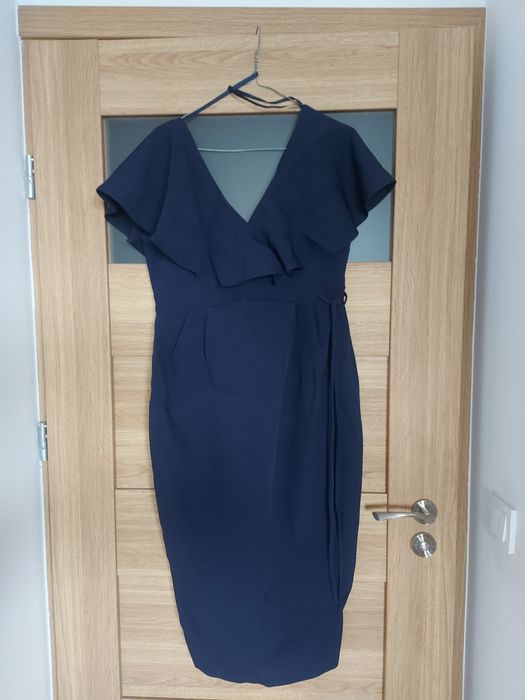 Sukienka ciążowa granat