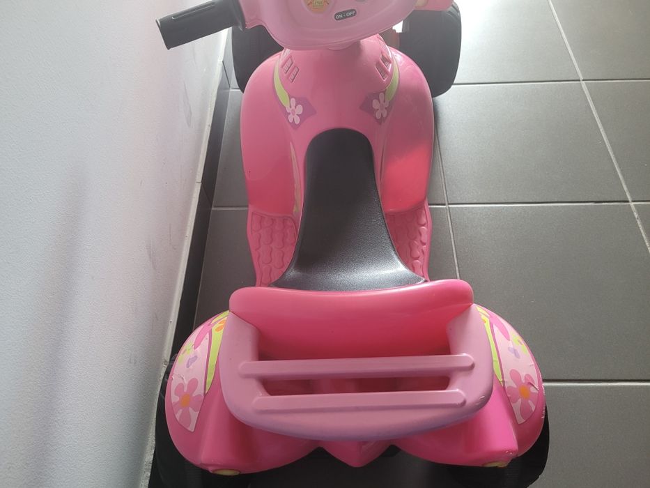 Moto elétrica criança bateria nova