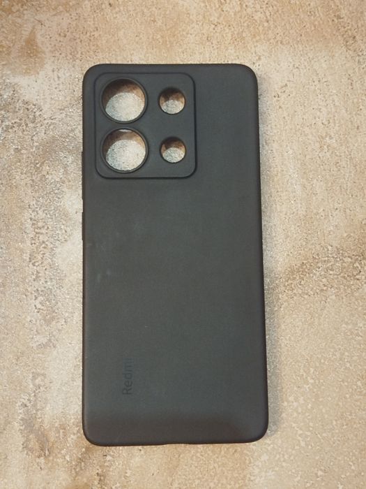 Силіконовий чохол для Redmi Note 13, сірий, майже новий