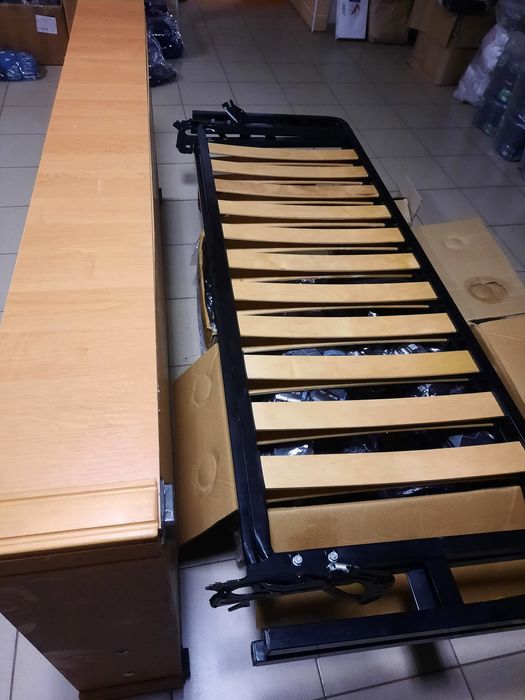 каркас з буковими ламелями двоспальний