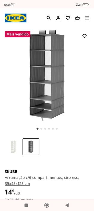 Skubb ikea armario arrumação